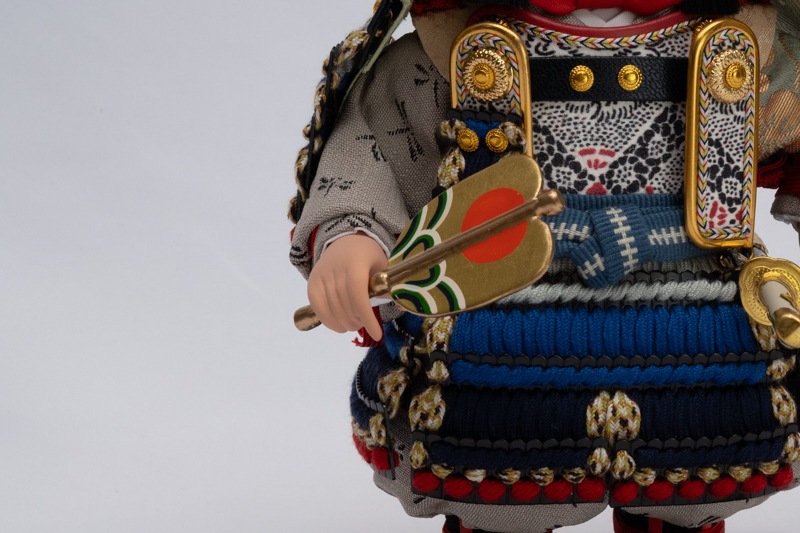 希出飾り（鎧着大将）