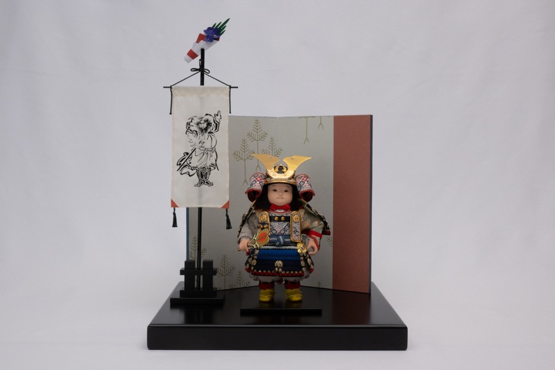 希出飾り（鎧着大将）