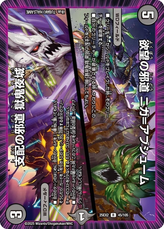 シングルカード,DMEX,【DM25EX-2】王道vs邪道 デュエキングWDreaM 2025
