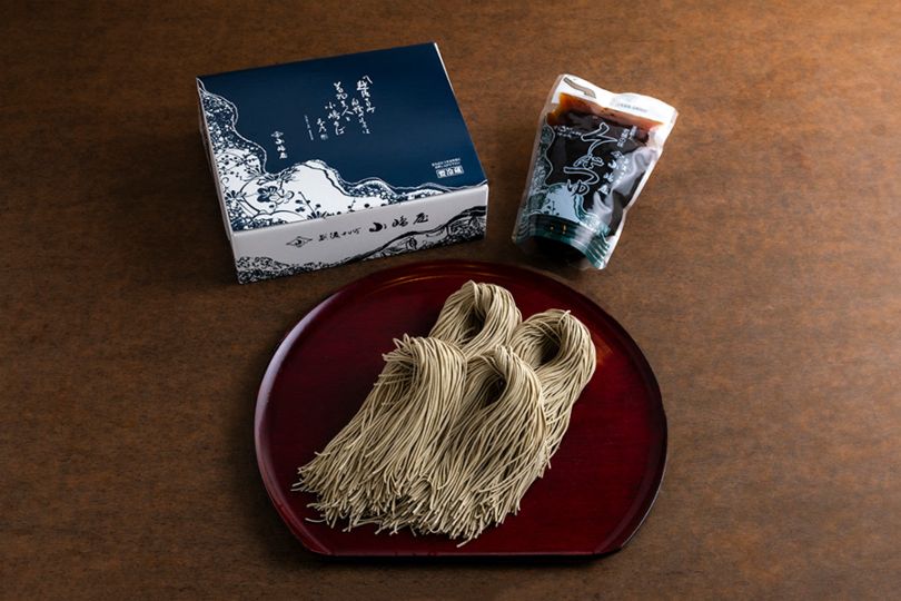 【新そば】生へぎそば 4人前 つゆ付き