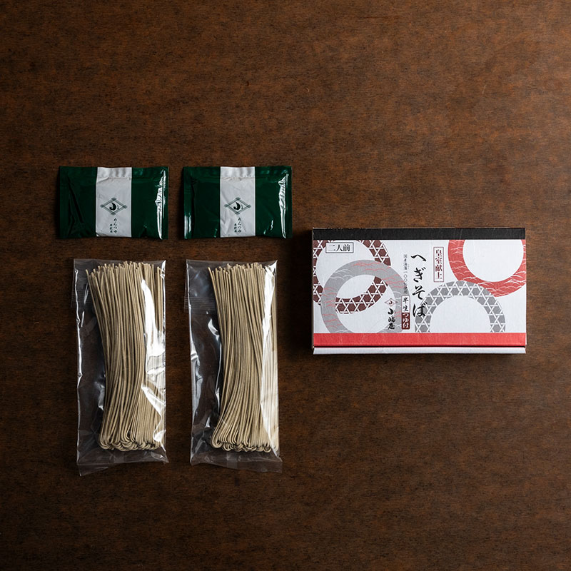 半生へぎそば 2人前 つゆ付き