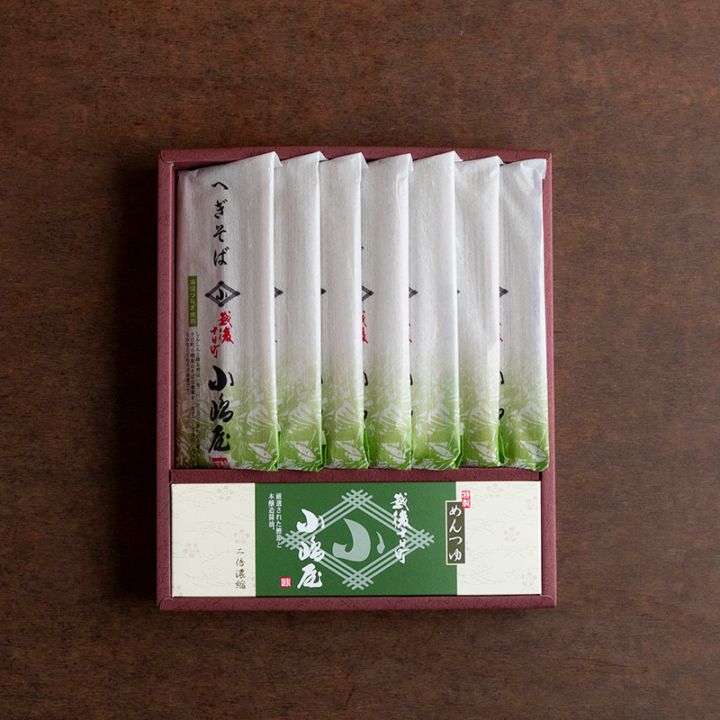 干へぎそば 結そば 7袋 つゆ付き