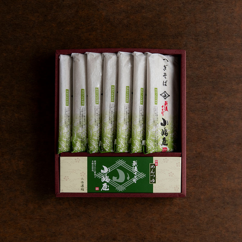 干へぎそば 結そば 7袋 つゆ付き