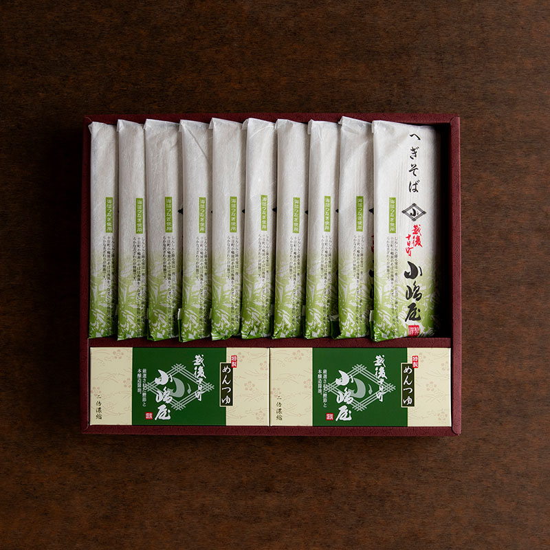 干へぎそば 結そば 10袋 つゆ付き