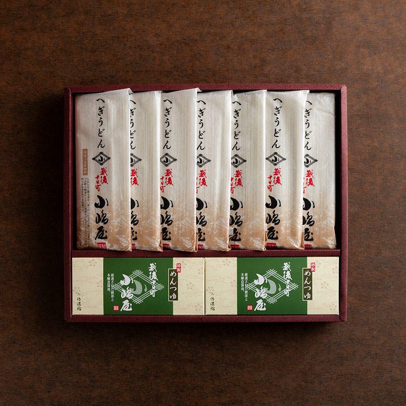 干へぎうどん 結うどん 7袋 つゆ付き