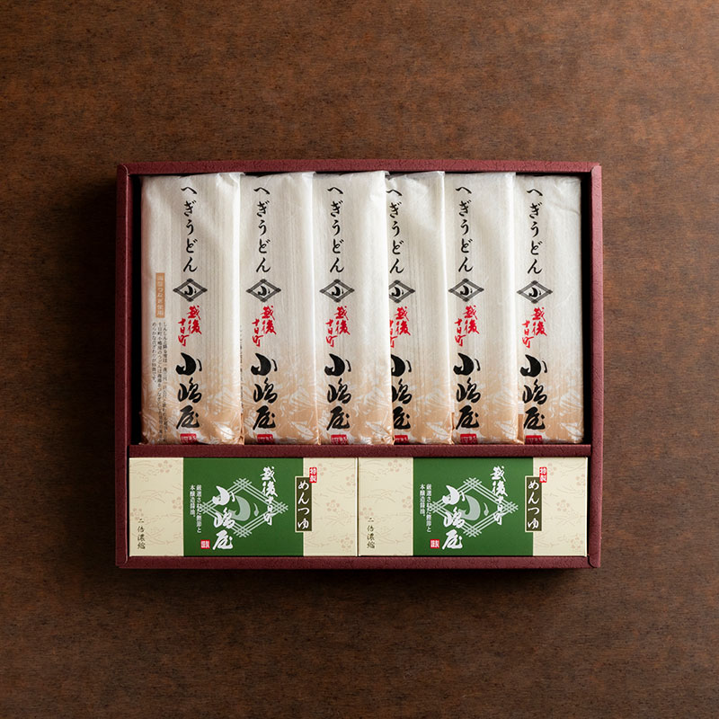 干へぎうどん 結うどん 10袋 つゆ付き