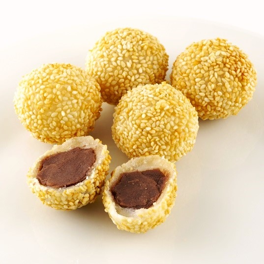 中華ごま団子（小豆あん） 15個｜ふかひれ姿煮と中華食材・中華総菜の