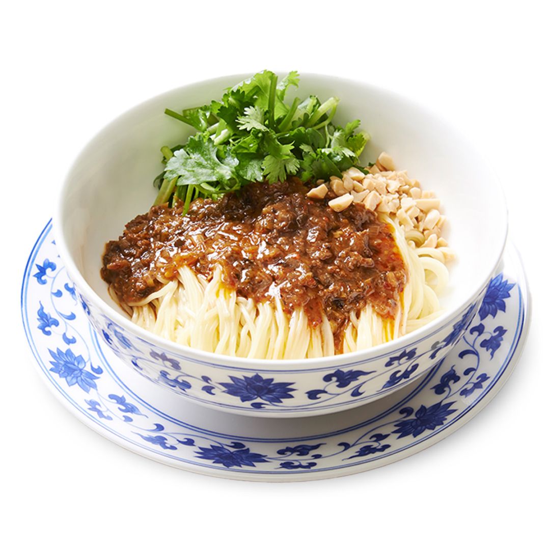 中國菜 老四川 飄香（ピャオシャン）汁なし担々麺｜ふかひれ姿煮