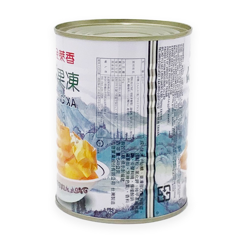 味の風 青柳 愛玉子風ゼリー(オーギョーチィ風ゼリー)缶 540g|ふかひれ姿