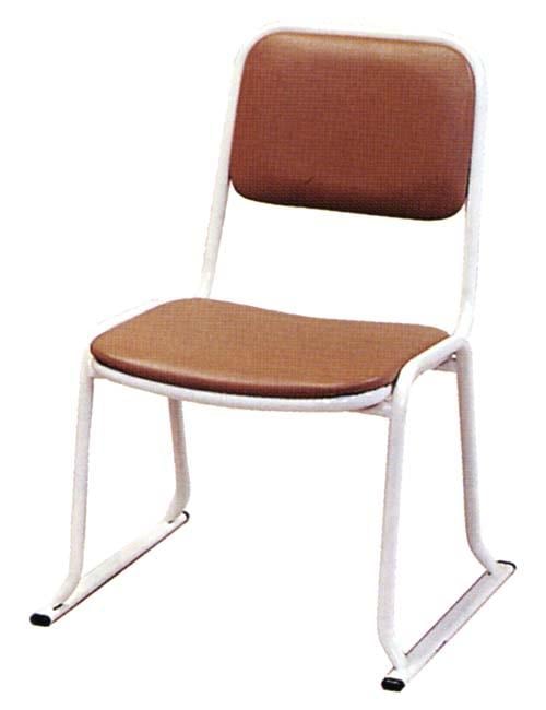 【社寺用/在家用/和室設備】 本堂椅子(畳の上で使える椅子) 幅47cm×奥行49cm×高さ69cm(座高35cm) [スチール製]背もたれ付き 
