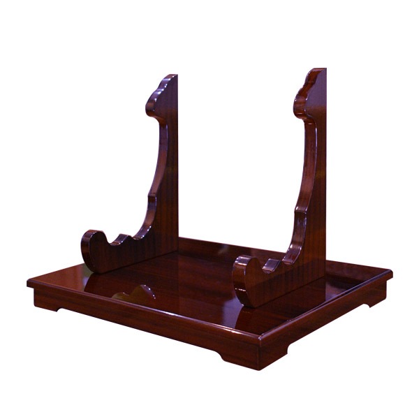 【日本製】写真立台 黒檀調 幅33cm×奥行24cm×高さ26cm 