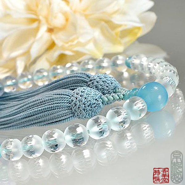 数珠/念珠,朝霧水晶切子シリーズ | 香華堂 OFFICIAL WEB STORE