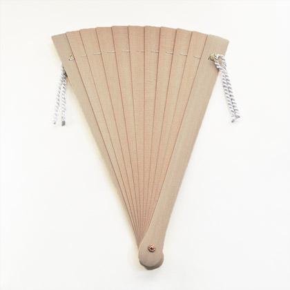 桧扇(ひおうぎ) 11枚仕立 [檜/桧/ひのき/ヒノキ製] 京都 扇子 京仏具 寺院用仏具