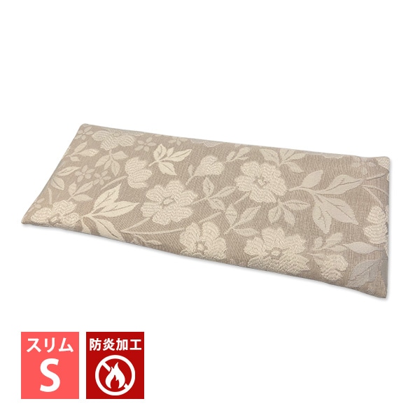 防炎仏具マット/金襴火防(ひぶせ)『はなぞの』ピンク スリムS(幅24cm×奥行10cm) 