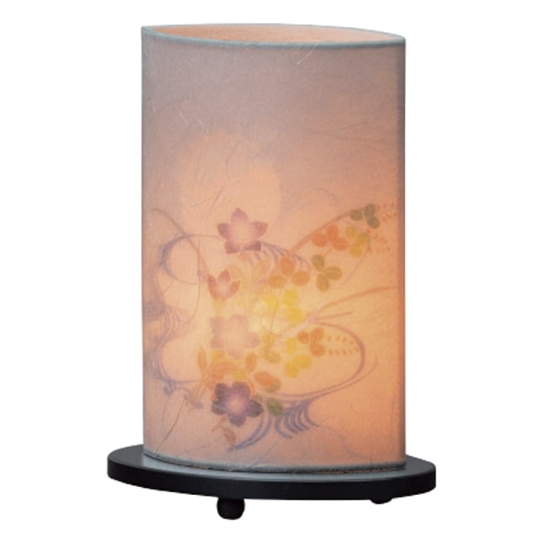 和照灯 藍川の月 二重張 盆提灯 和照灯 盆ちょうちん お盆 初盆 提灯 仏具 モダン 小さい おしゃれ 日本製 岐阜提灯 NO.2951