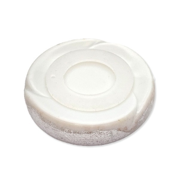 日本製 りん台 やわらぎ 九谷銀彩 パープル 陶器製 2.0寸～2.3寸用 おりん おリン 仏具 国産