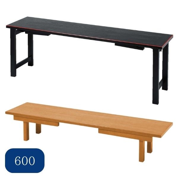 共用法事机 600 黒面朱/欅色 法事机 法要机 仏前用机 法事用机 寺院用机 和室机 会議用机 多目的机 集会用机 折りたたみ机 高さ調整可能 和風机 畳部屋机 日本製