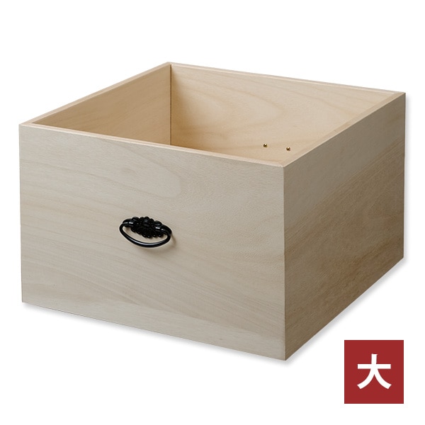 スタッキング 仏具 収納箱 蓋なし 大 積み重ね 収納 桐箱 日本製 仏具保管 防湿 防虫 押し入れ収納