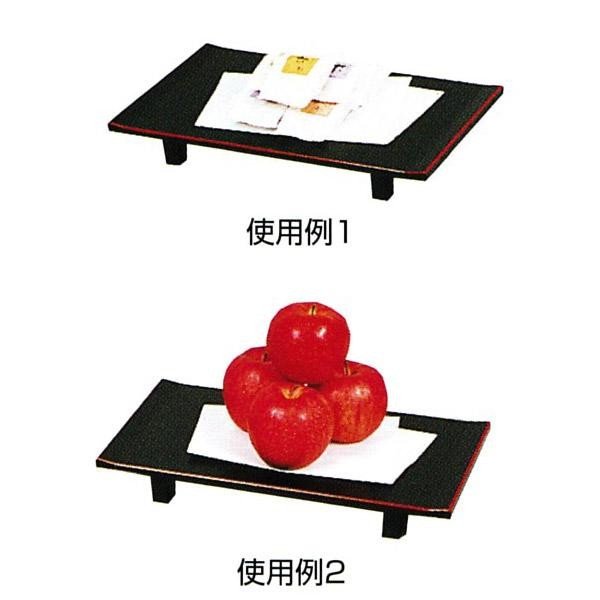 【日本製】萬納台 黒檀調 幅42cm×奥行24cm×高さ5.5cm 