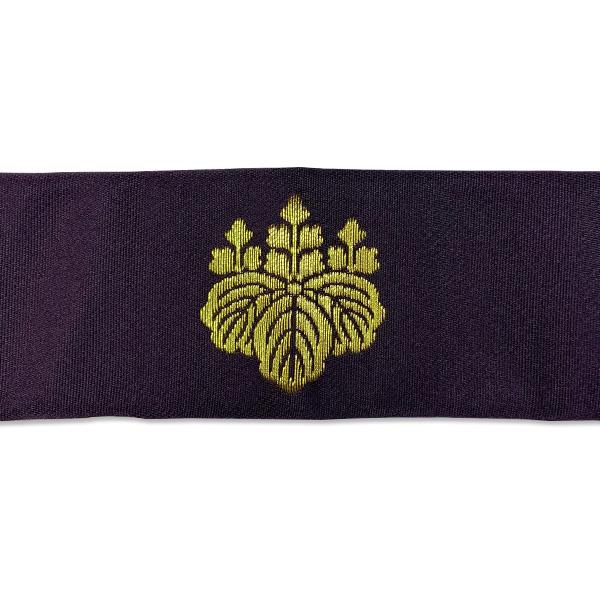 真言宗用 半袈裟 無地紫に金紋入り | 家庭用仏具,門徒式章・略肩衣・半