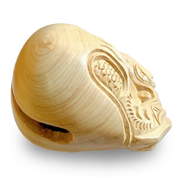 木魚 本楠 並彫 6寸 | 寺院仏具,鳴り物仏具,杢魚・音木・持鈴・しゃく
