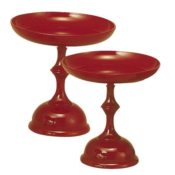 高月 紫檀製 高坏 3.5寸（たかつき、高月） : 仏壇・仏具・数珠 極楽