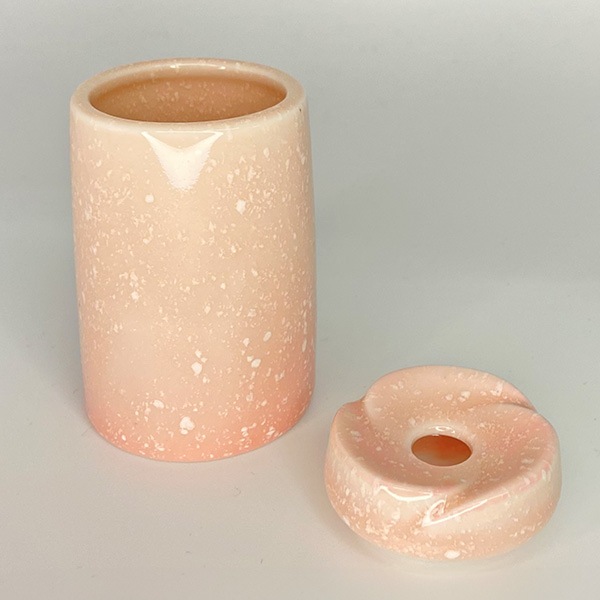 日本製 美濃焼 マッチ消し やわらぎ [ゆず / さくら] 陶器製 仏具 仏壇