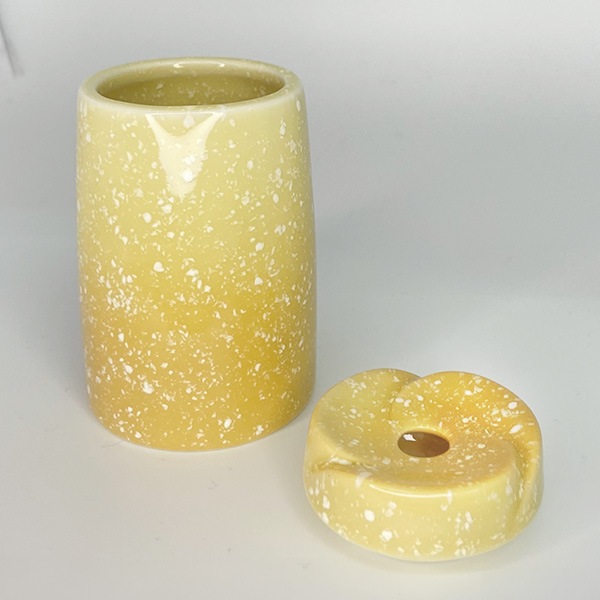 日本製 美濃焼 マッチ消し やわらぎ [ゆず / さくら] 陶器製 仏具 仏壇