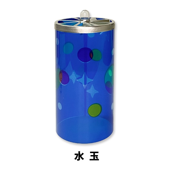 【盆用品】【提灯用品】盆提灯用 回転筒 単品 ホルダー付き 花柄・水玉柄 選べる2柄 白熱電球専用 LED使用不可 高さ12cm