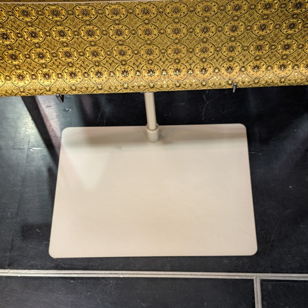 スタンド式 お部屋に飾れる掛軸台 アルミ製 高さ調整可能 掛け軸台 伸縮タイプ 多目式飾り台 可変式