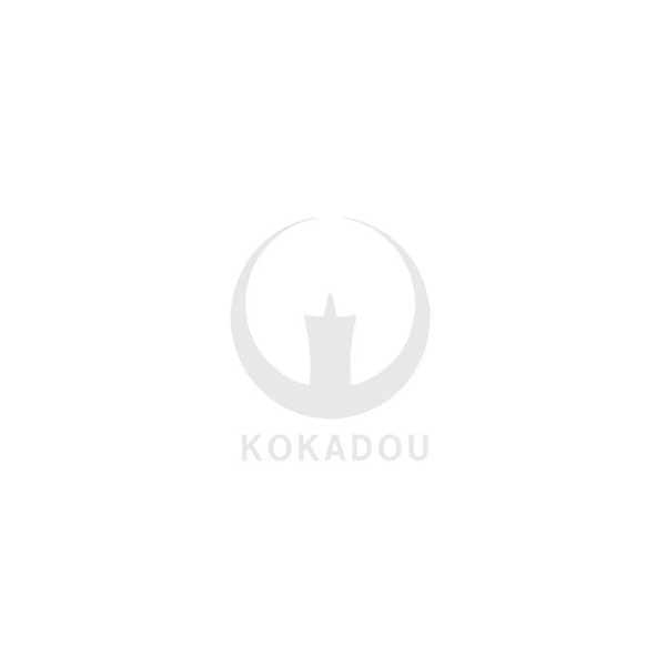筆返付ヒナ壇折畳式 黒塗面朱 2尺5寸(75cm)高さ60cm