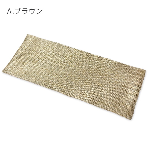仏壇マット 経机掛け トワイライト スリムS 幅24cm×奥行10cm 仏具マット 膳引きマット 防炎加工 日本製 金襴（ブラウン/パープル/グリーン）