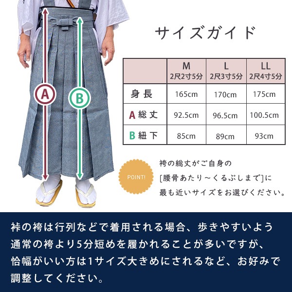 お祭り装束セット 裃（かみしも） 白衣 草履 3点セット 紋入れサービス付 夏祭り 神事 祭礼行列 祇園祭 男性用 M L LL サイズ対応 【3L草履は追加料金】
