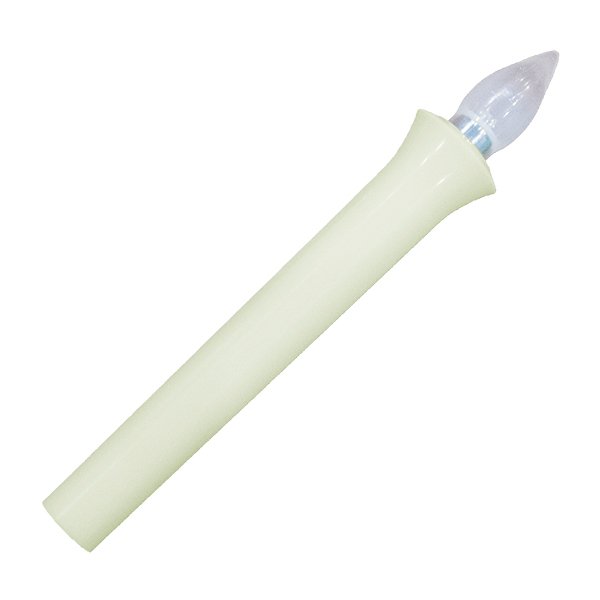 【盆用品】【提灯用品】コードレス電池灯(ローソク電池灯/簡易電池灯) LED球・スイッチなし ※単3アルカリ電池2本使用 ■全長17cm：火袋一重の吊り提灯用 {SK}KZB 