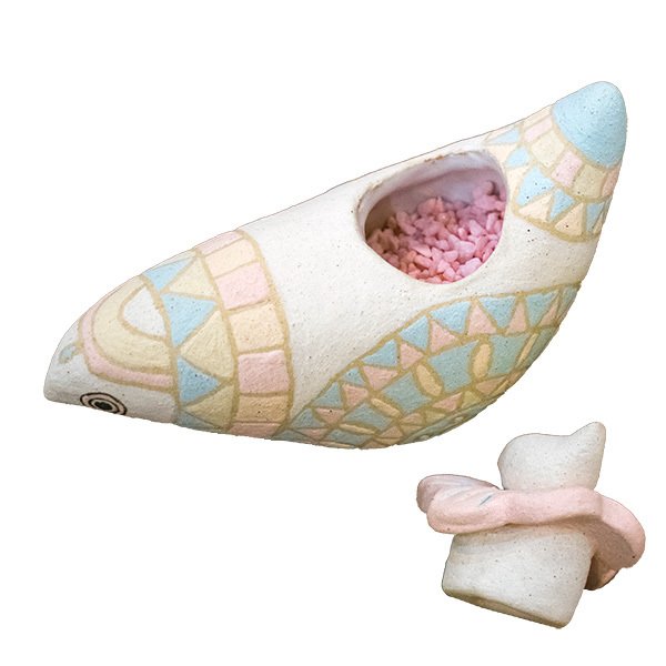 【在庫限り】わけあり アウトレット 処分 SALE ★手元供養用 ミニ骨壺(骨壷) 創作骨壺 信楽焼 Nio Luxe(ニオ・リュクス)　 [A/B/C] 