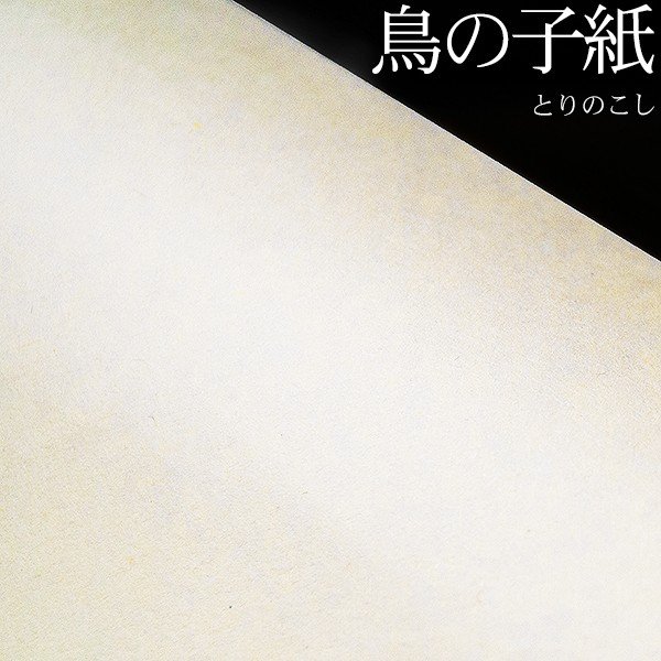 保管袋＆施主名入無料】 鳥の子屏風 七尺六曲(7尺6曲)/枚 【表面