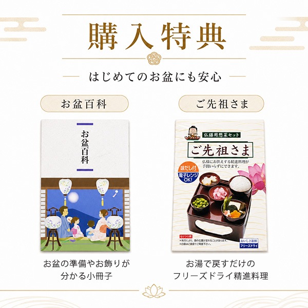 【盆提灯】コードレス お盆飾り 卓上5点セット 電池式 初盆セット 新盆セット 霊前灯 張 特小 黒 一対 LED 仏膳セット 真菰 牛馬 蓮の葉 小型仏壇 省スペース
