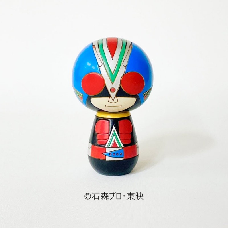 仮面ライダーこけし [ライダーマン] by 卯三郎こけし