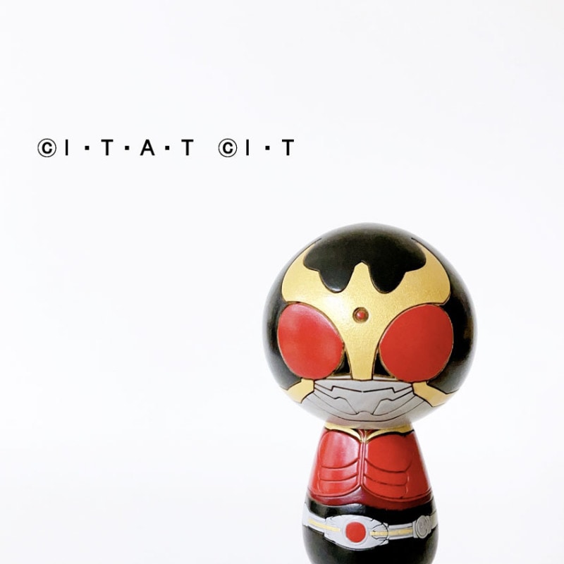 仮面ライダーこけし [クウガ] by 卯三郎こけし