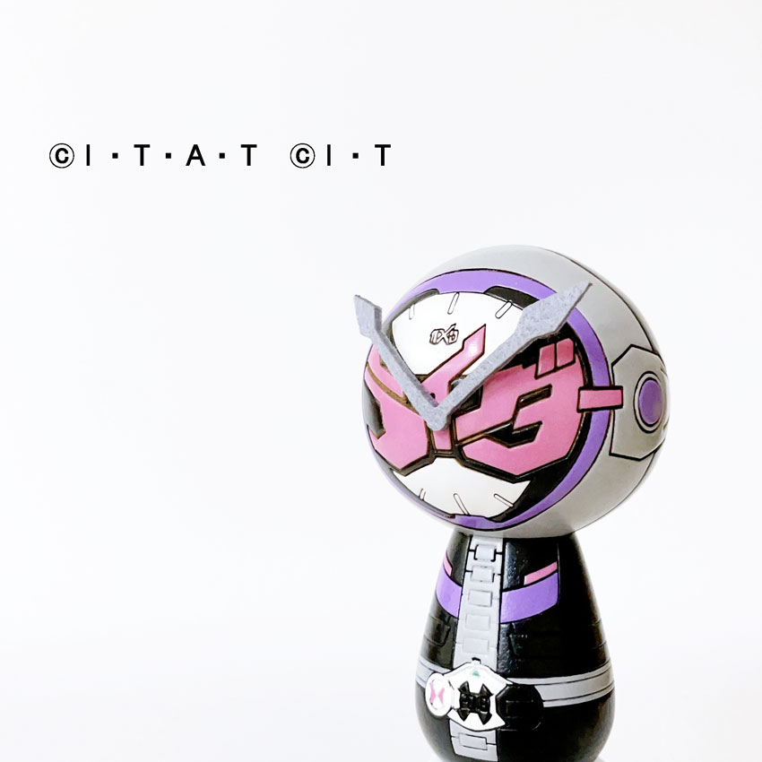 仮面ライダーこけし [ジオウ] by 卯三郎こけし | 日本のキャラクター