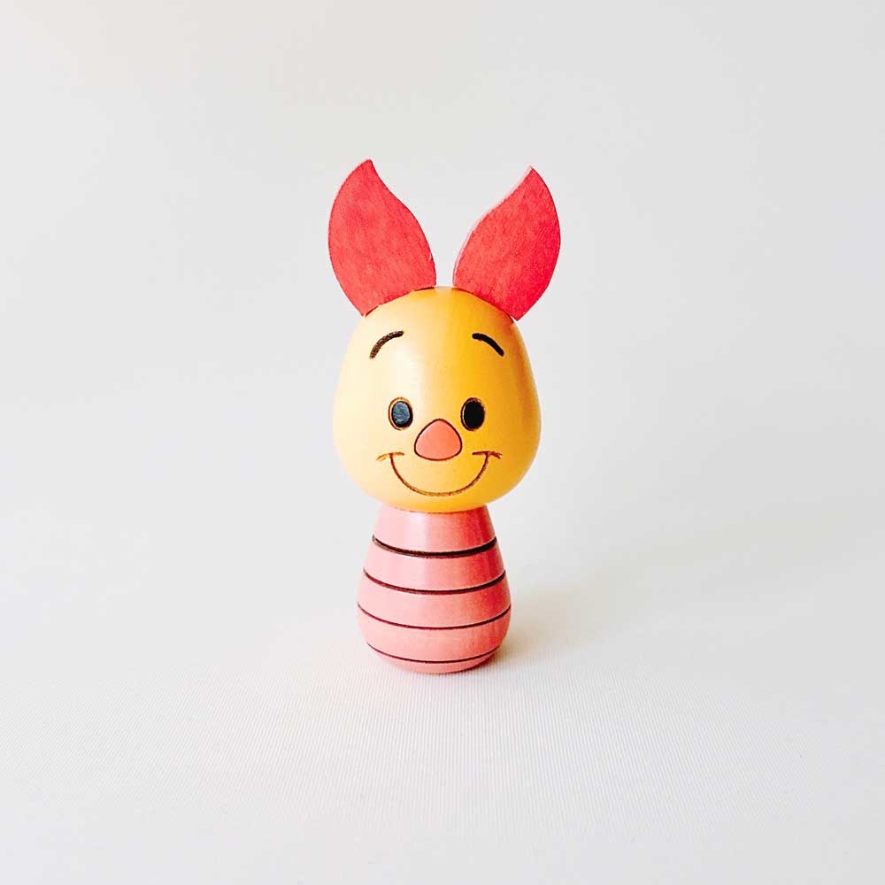 ピグレット こけし【 卯三郎こけし 】 Disney 母の日 プレゼント