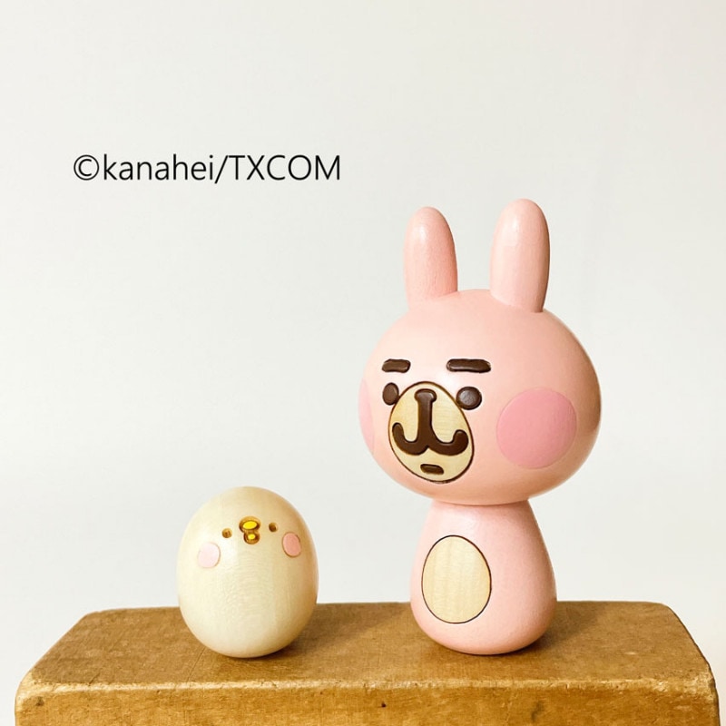 【美品】卯三郎 こけし こぐまちゃん しろくまちゃん 置物 360度どこからみても可愛い！「こぐまちゃんこけし」 | 絵本ナビ