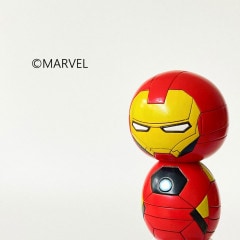 卯三郎のこけしMARVEL4種セットで♪ MARVEL こけし アイアンマン 【 卯三郎こけし 】 プレゼント