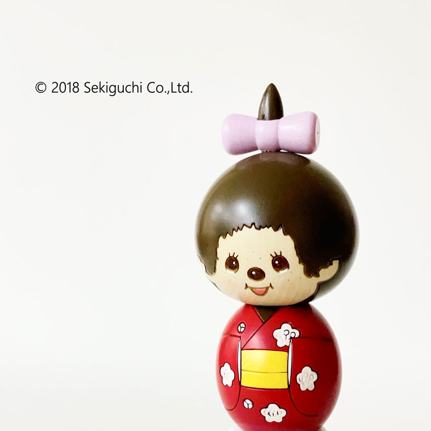 作並こけし本人型 Sakunami style kokeshi doll, Honnin-gata