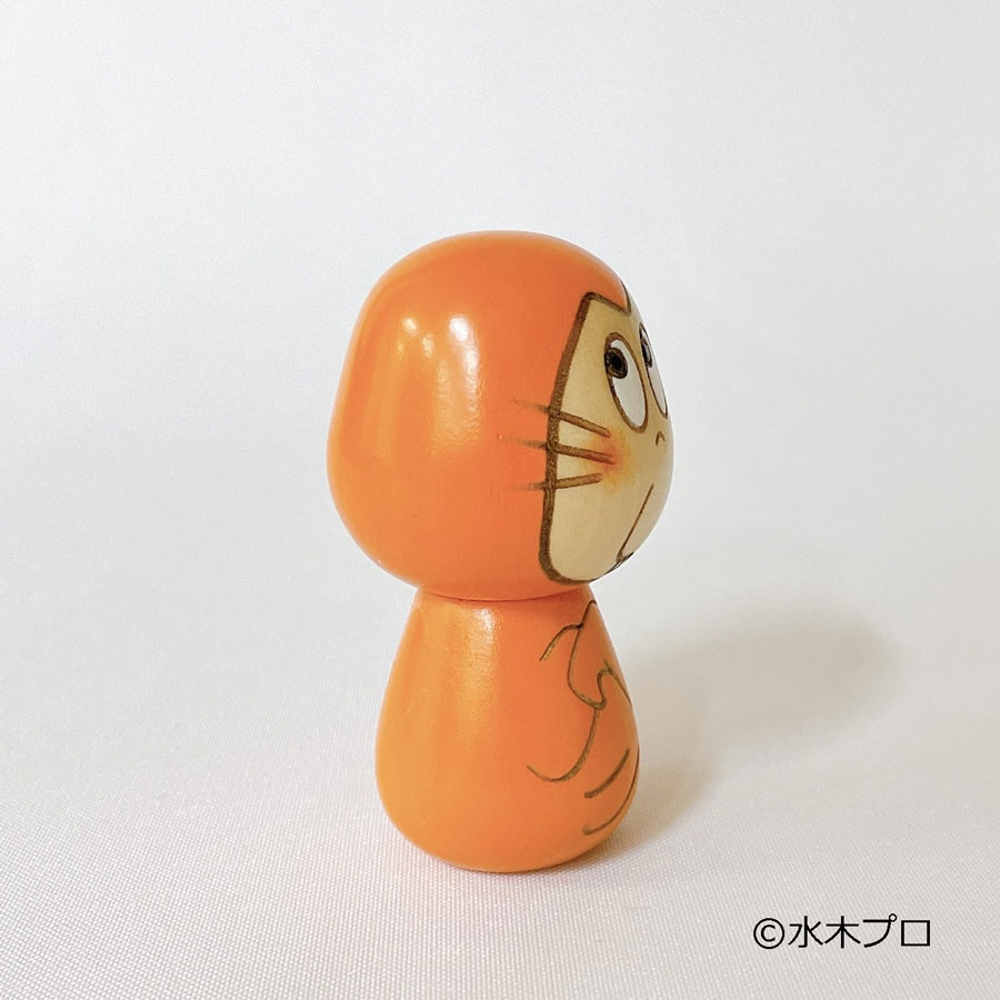 ねずみ男 こけし【キャラクターこけし】 プレゼント ギフト かわいい おうち時間 暮らし stayhome 癒し インテリア 木製 日本製 伝統工芸品 ねずみ 妖怪