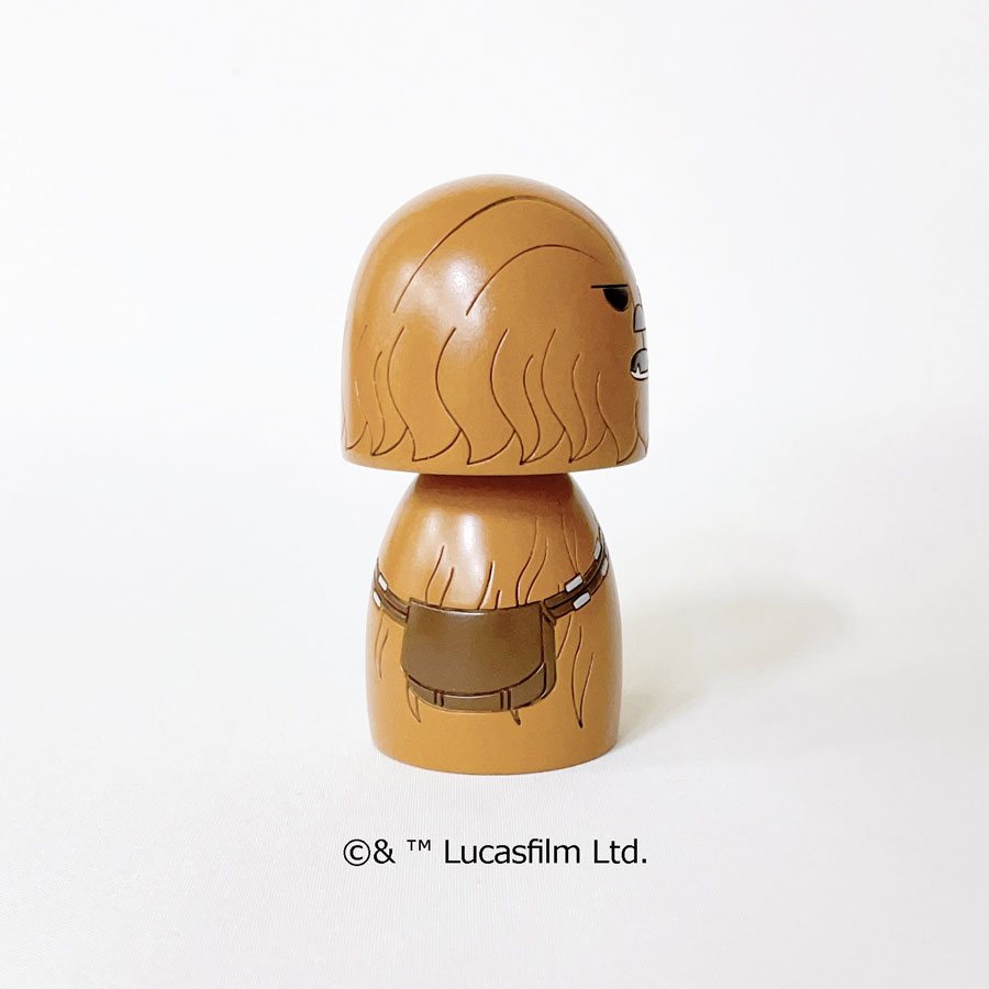 STAR WARS チューバッカ こけし 【 卯三郎こけし 】 スターウォーズ プレゼント ギフト かわいい おうち時間 暮らし stayhome 癒し インテリア 木製 日本製 伝統工芸品 父の日 贈り物 置物 グッズ スターウォーズ キャラクター ライトセイバー フィギュア ハン・ソロ