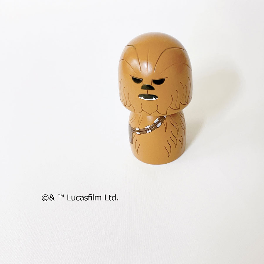 STAR WARS チューバッカ こけし 【 卯三郎こけし 】 スターウォーズ プレゼント ギフト かわいい おうち時間 暮らし stayhome 癒し インテリア 木製 日本製 伝統工芸品 父の日 贈り物 置物 グッズ スターウォーズ キャラクター ライトセイバー フィギュア ハン・ソロ