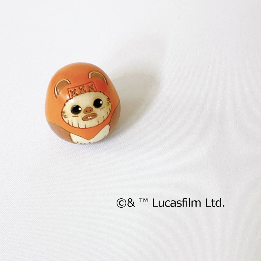 STAR WARS イウォーク こけし 【 卯三郎こけし 】 スターウォーズ プレゼント ギフト かわいい おうち時間 暮らし stayhome 癒し インテリア 木製 日本製 伝統工芸品 父の日 贈り物 置物 グッズ スターウォーズ キャラクター ライトセイバー フィギュア ハン・ソロ