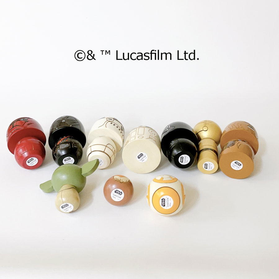 STAR WARS C-3PO こけし 【 卯三郎こけし 】 スターウォーズ プレゼント ギフト かわいい おうち時間 暮らし stayhome 癒し インテリア 木製 日本製 伝統工芸品 父の日 贈り物 置物 グッズ スターウォーズ キャラクター ライトセイバー フィギュア ハン・ソロ