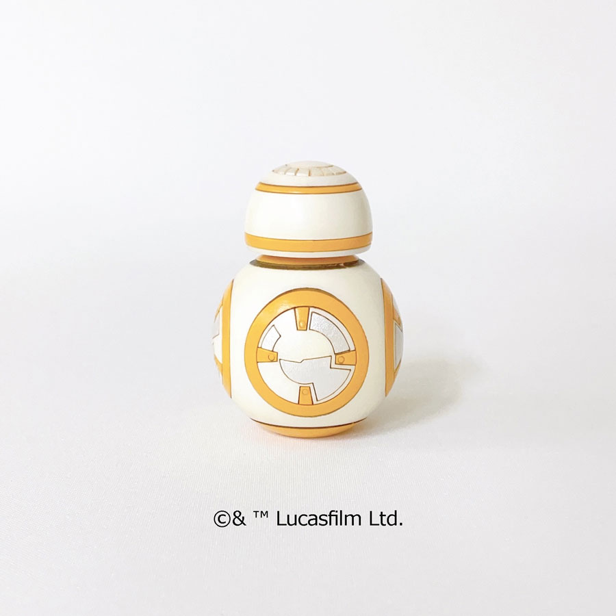 STAR WARS BB8 こけし 【 卯三郎こけし 】 スターウォーズ プレゼント ギフト かわいい おうち時間 暮らし stayhome 癒し インテリア 木製 日本製 伝統工芸品 父の日 贈り物 置物 グッズ スターウォーズ キャラクター ライトセイバー フィギュア ルーク